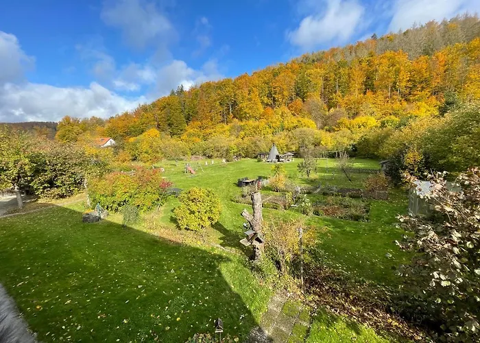 شقة Apartmenthaus Joern Wieda